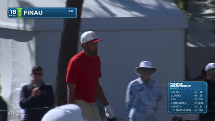 Tony Finau | Round 2 | 18th hole | Shot 3 | 2026 Valspar