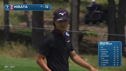 Kensei Hirata | Round 2 | 7th hole | Shot 3 | 2026 THE CJ CUP