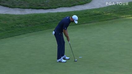 Dustin Johnson | 2020 THE NORTHERN TRUST | Round 4 | 14th hole | Shot 4