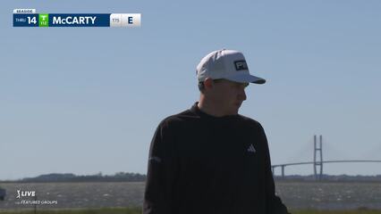 Matt McCarty | Round 1 | 14th hole | Shot 4 | 2024 The RSM Classic