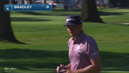 Keegan Bradley | Round 4 | 4th hole | Shot 4 | 2025 Rocket Classic