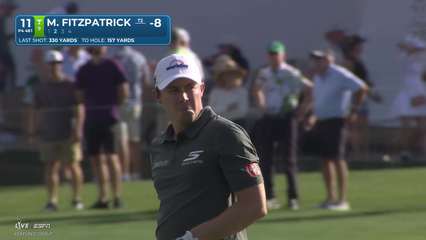 Matt Fitzpatrick | Round 2 | 11th hole | Shot 2 | 2026 WM Phoenix Open