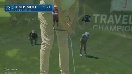 Joe Highsmith | Round 1 | 15th hole | Shot 4 | 2025 Travelers