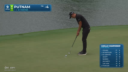 Andrew Putnam | Round 4 | 9th hole | Shot 3 | 2026 Cadillac