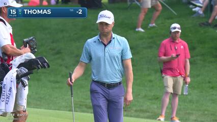 Justin Thomas | Round 1 | 15th hole | Shot 3 | 2025 Travelers