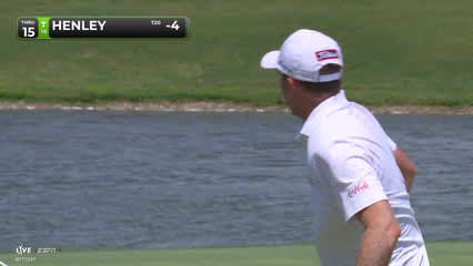 Russell Henley | Round 3 | 15th hole | Shot 3 | 2026 Cadillac
