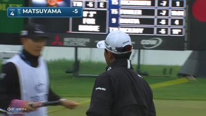 Hideki Matsuyama | Round 2 | 4th hole | Shot 4 | 2025 Truist Championship