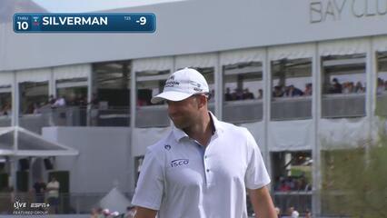 Ben Silverman | Round 4 | 10th hole | Shot 3 | 2025 WM Phoenix Open