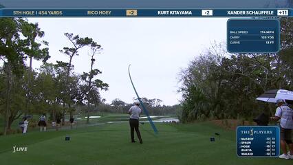 Rico Hoey | Round 4 | 5th hole | Shot 1 | 2025 THE PLAYERS