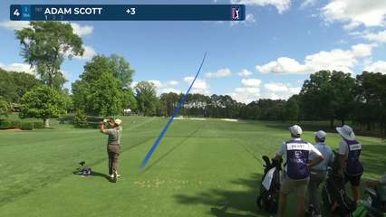 Adam Scott | Round 1 | 4th hole | Shot 1 | 2026 Truist Championship