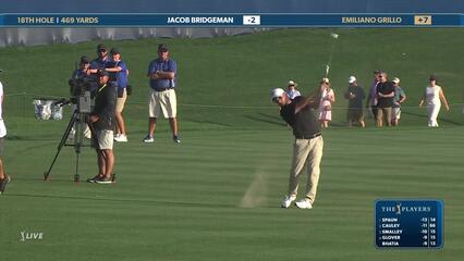 Emiliano Grillo | Round 3 | 18th hole | Shot 2 | 2025 THE PLAYERS