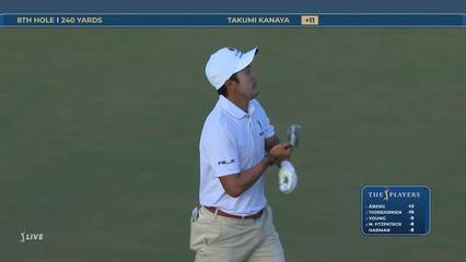 Takumi Kanaya | Round 4 | 8th hole | Shot 4 | 2026 THE PLAYERS