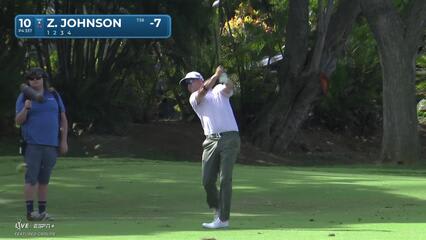 Zach Johnson | Round 4 | 10th hole | Shot 2 | 2025 Sony Open