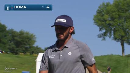 Max Homa | Round 1 | 14th hole | Shot 3 | 2025 John Deere