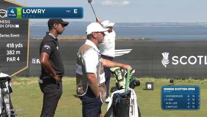 Shane Lowry | Round 1 | 4th hole | Shot 1 | 2026 Genesis Scottish Open