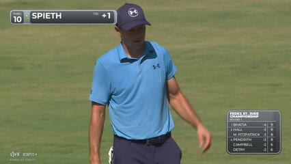 Jordan Spieth | Round 1 | 10th hole | Shot 4 | 2025 FedEx St. Jude