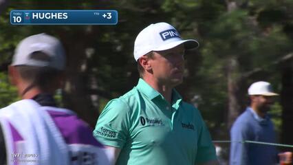 Mackenzie Hughes | Round 3 | 10th hole | Shot 4 | 2025 Valspar