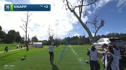 Jake Knapp | Round 1 | 16th hole | Shot 1 | 2026 The Genesis