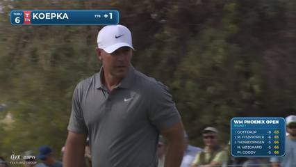 Brooks Koepka | Round 1 | 6th hole | Shot 4 | 2026 WM Phoenix Open