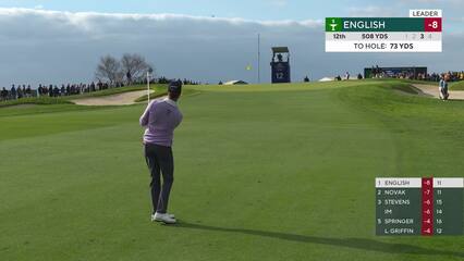 Harris English | Round 4 | 12th hole | Shot 3 | 2025 Farmers