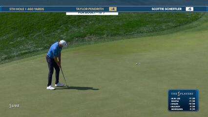 Taylor Pendrith | Round 3 | 5th hole | Shot 5 | 2025 THE PLAYERS