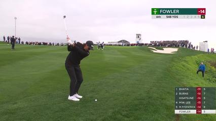 Rickie Fowler | Round 3 | 6th hole | Shot 6 | 2026 AT&T Pebble Beach