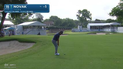 Andrew Novak | Round 1 | 15th hole | Shot 2 | 2025 Charles Schwab
