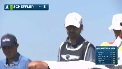 Scottie Scheffler | Round 1 | 5th hole | Shot 1 | 2026 Genesis Scottish Open