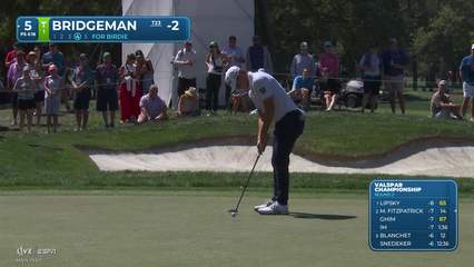 Jacob Bridgeman | Round 2 | 5th hole | Shot 4 | 2026 Valspar
