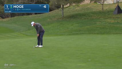 Tom Hoge | Round 3 | 1st hole | Shot 4 | 2025 AT&T Pebble Beach