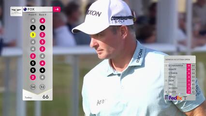 Ryan Fox | Round 1 | 18th hole | Shot 4 | 2025 Genesis Scottish Open