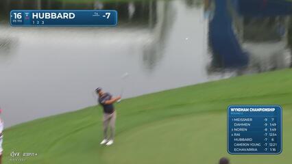 Mark Hubbard | Round 2 | 16th hole | Shot 2 | 2025 Wyndham