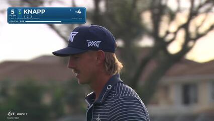 Jake Knapp | Round 1 | 5th hole | Shot 1 | 2025 Cognizant Classic