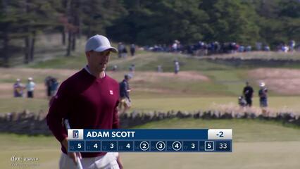 Adam Scott | Round 1 | 18th hole | Shot 5 | 2025 Genesis Scottish Open