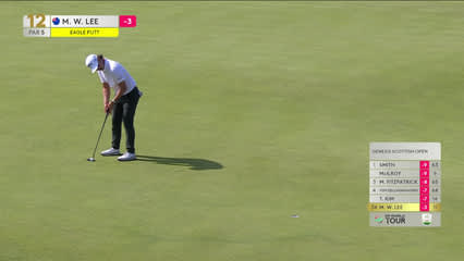 Min Woo Lee | Round 2 | 12th hole | Shot 3 | 2026 Genesis Scottish Open