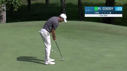 Pierceson Coody | Round 4 | 12th hole | Shot 5 | 2025 BMW Charity Pro-Am