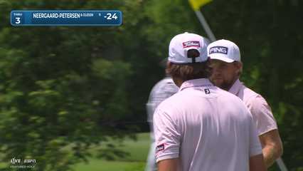 Rasmus Neergaard-Petersen | Round 4 | 3rd hole | Shot 3 | 2026 Zurich Classic