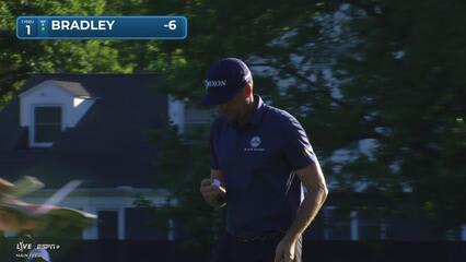 Keegan Bradley | Round 3 | 1st hole | Shot 4 | 2025 Rocket Classic