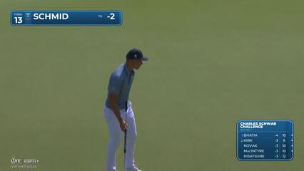 Matti Schmid | Round 1 | 13th hole | Shot 2 | 2025 Charles Schwab