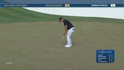 William Mouw | Round 3 | 14th hole | Shot 3 | 2026 THE PLAYERS