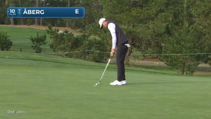 Ludvig Åberg | Round 1 | 10th hole | Shot 4 | 2025 AT&T Pebble Beach