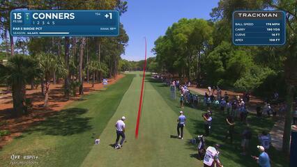 Corey Conners | Round 1 | 15th hole | Shot 1 | 2025 RBC Heritage