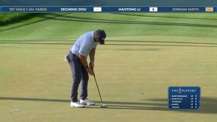 Jordan Smith | Round 1 | 1st hole | Shot 5 | 2026 THE PLAYERS