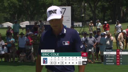 Eric Cole | Round 4 | 9th hole | Shot 6 | 2026 Charles Schwab