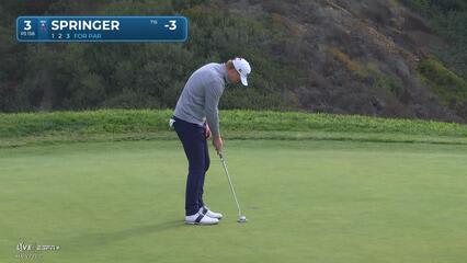 Hayden Springer | Round 4 | 3rd hole | Shot 3 | 2025 Farmers