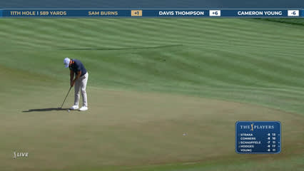 Sam Burns | Round 2 | 11th hole | Shot 6 | 2026 THE PLAYERS