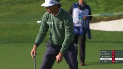 Keith Mitchell | 2023 AT&T Pebble Beach | Round 4 | 1st hole | Shot 4