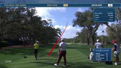Eric Cole | Round 4 | 11th hole | Shot 1 | 2026 THE PLAYERS
