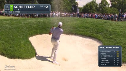 Scottie Scheffler | Round 1 | 5th hole | Shot 3 | 2026 BMW Championship