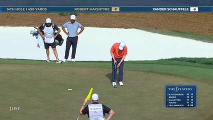 Robert MacIntyre | Round 4 | 14th hole | Shot 5 | 2026 THE PLAYERS